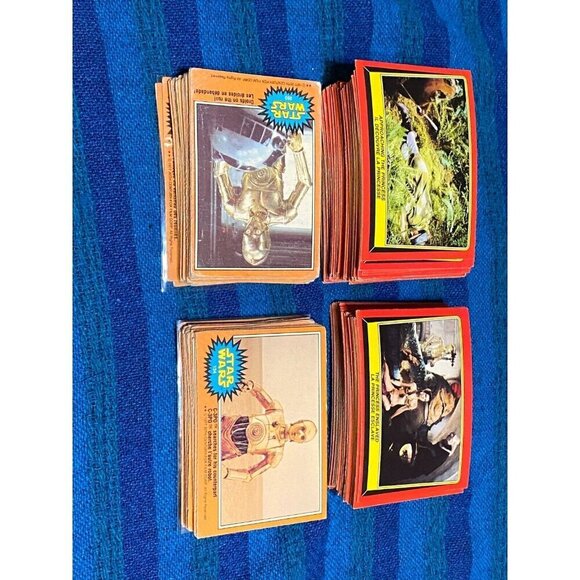 Vintage 1977-1983 OPC Star Wars Series 5 Trading Card Lot & ROTJ PR-MT - Picture 6 of 12